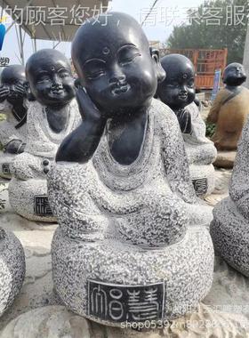 户尚外枯山水小青沙弥小和尚户01285外石小和小沙弥景庭院观