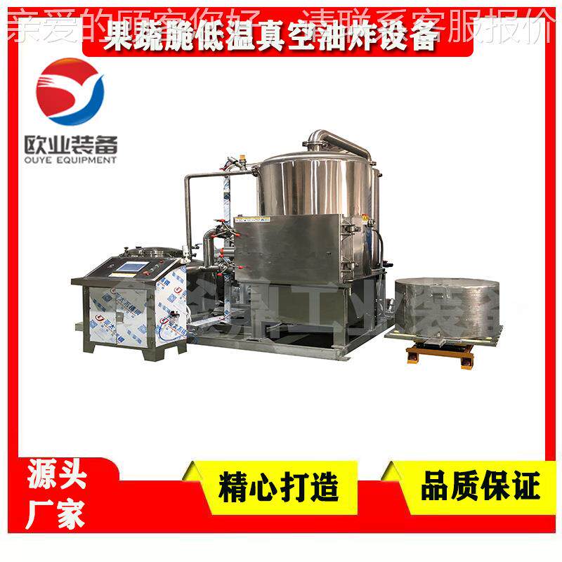 低温真OY-800空炸油机低 油果蔬脆片加工设备 脆虾温炸机器