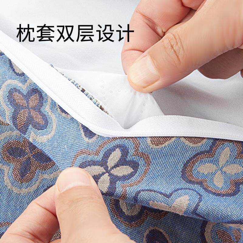 全荞麦决明子枕头睡眠护颈枕助硬枕护颈椎颈枕腰枕高枕壳皮全填充