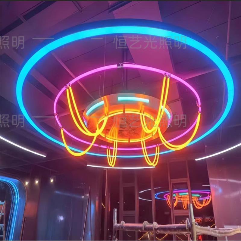 定制造型灯电玩城电竞游戏厅氛围装饰灯动漫城VR体验馆商超异形灯