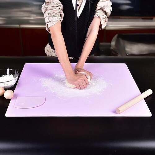 阳晨加厚加大矽胶揉面垫不粘和面矽胶垫515×620cm食品级厨房案板