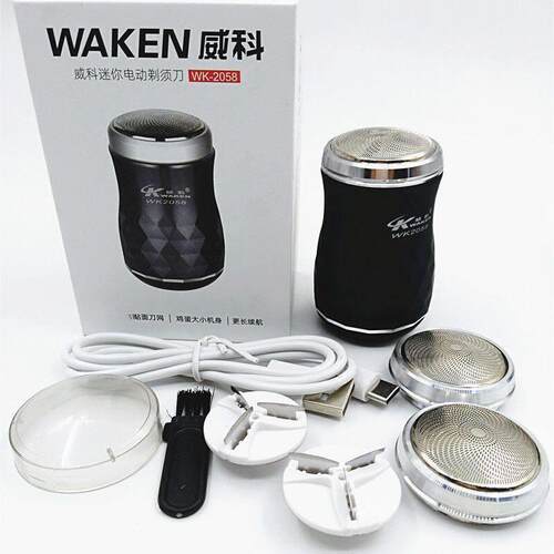 威科电动剃胡刀WK-2058充电式刮胡刀小型剃胡刀