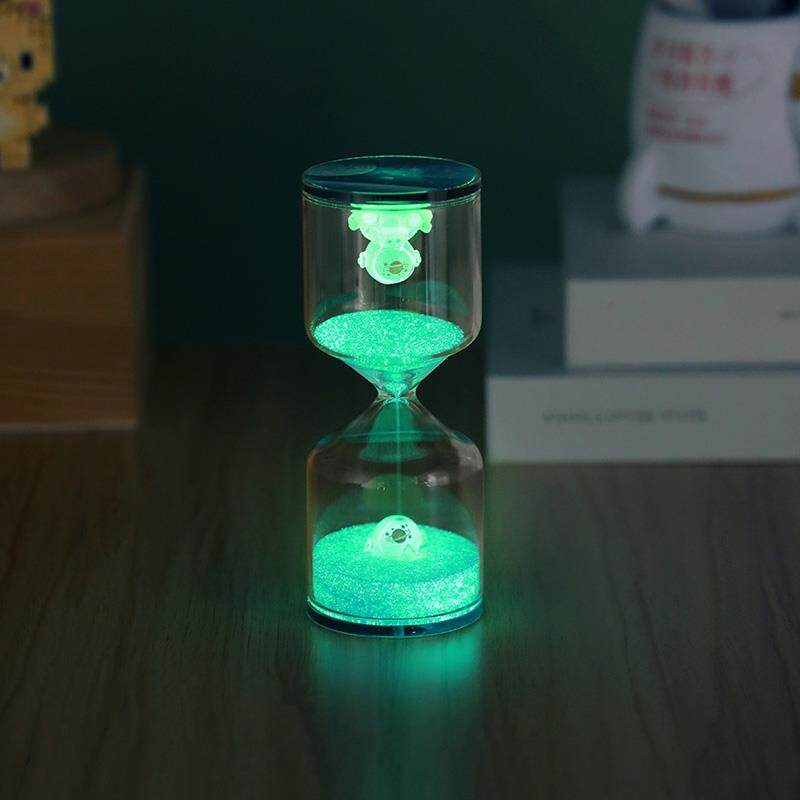 夜光宇航员沙漏计时器儿童摆件时间管理学习专用小学生生日礼物