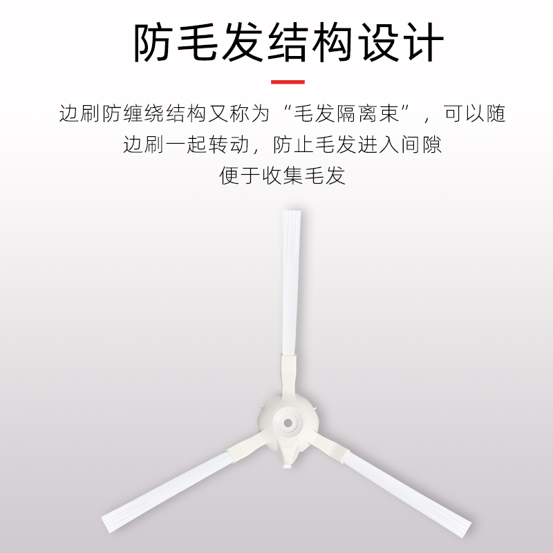 配upcn大能扫地机器人X拖布芯小狗R0滚刷边刷抹布过网
