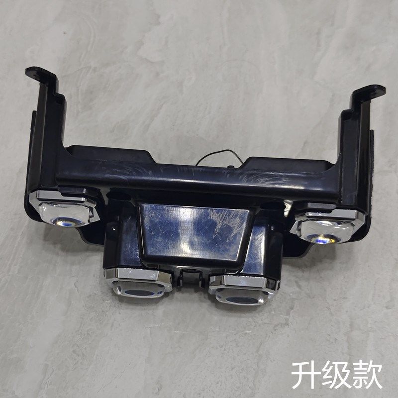 战狼极客电动车战狼电摩大灯透镜恶魔眼大灯改装大功率功率