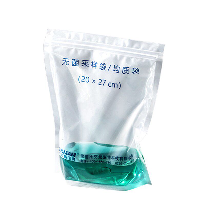 比曼 无菌采样袋带压条均质袋食品取样液体气体样品袋 采集袋