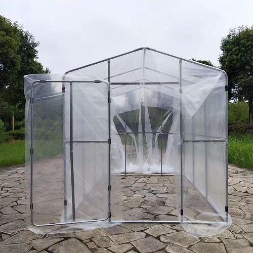 钢管温室大棚骨架多肉房防雨棚阳台庭院暖棚暖房镀锌管