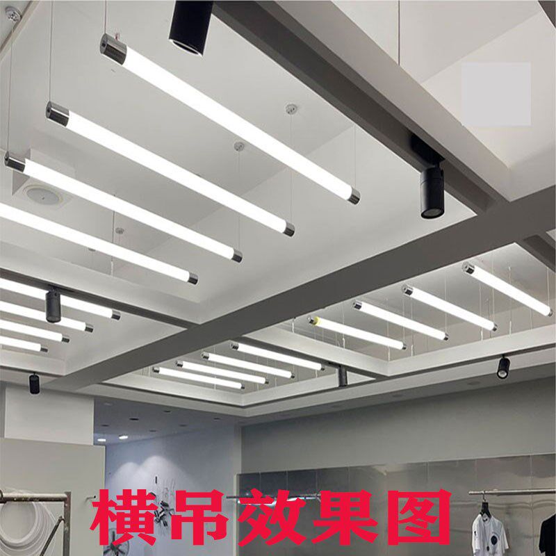度发光ld装饰长条装饰酒店展会商照工程定制横竖吊线灯管
