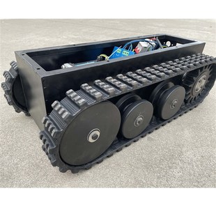 水下底盘橡胶履带底盘定制爬楼机果园机械车运输车沙滩车农用