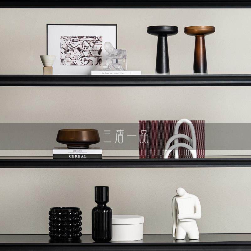 轻奢风客厅酒柜开放格摆件样板房高级感书柜餐边玄关柜组合装饰品,3C数码配件,USB多功能数码宝,淘宝优惠券,粉丝福利购,淘宝优惠卷