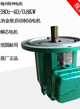 锦州特种软启动电机YSE802-4D0.8KW起重冶金软启动制动起重电机