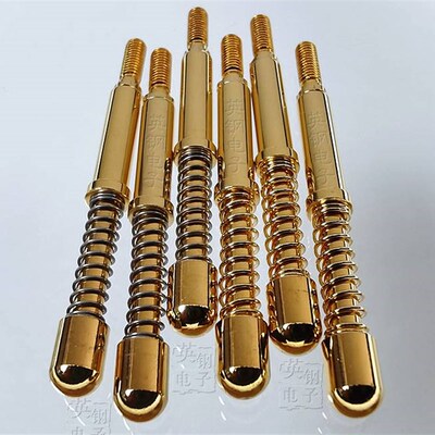 4.2身圆头大电流老化探针 HRS420D500测试针 48.2弹簧针 球头15A
