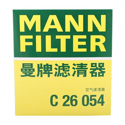 曼牌空气滤清器C26054适用新英朗阅朗科沃兹科鲁泽 1.0T 1.4T