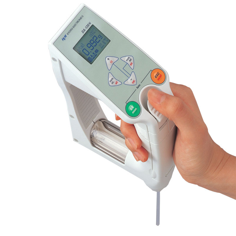 便携式密度计/比重计DA-130N石油密度计日本KEM电子润滑油比重计