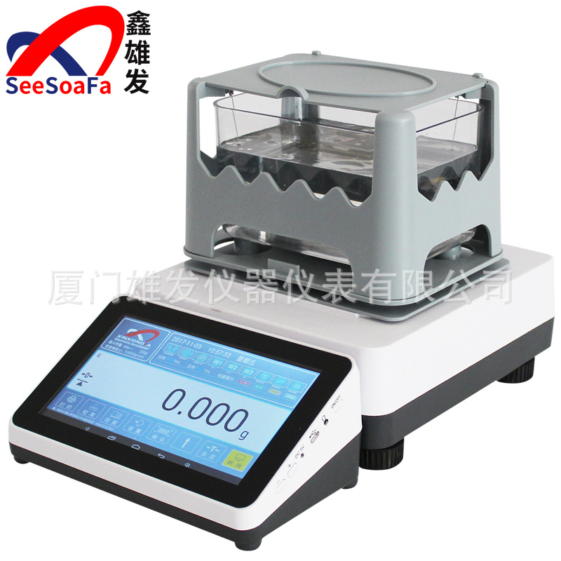 触摸屏金属材料密度计合金密度测试仪XFMD-3205A