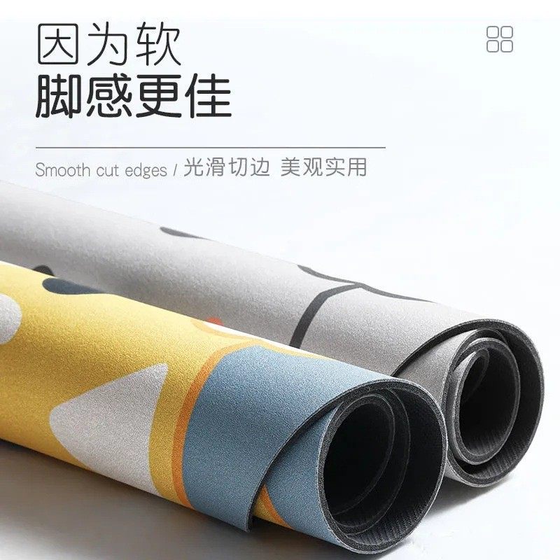 软硅藻泥地垫卫生间厕所门口浴室吸水防滑踩脚垫厨房入户门垫地毯,居家布艺,家用脚垫,淘宝优惠券,粉丝福利购,淘宝优惠卷