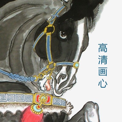 三国五虎上将丝绸挂画关羽张飞黄忠马超赵云玄关装饰画人物卷轴画
