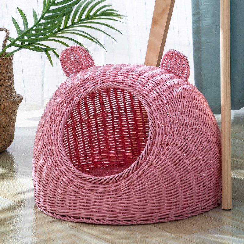 藤编猫窝四季通用半封闭式宠物窝大猫床产房夏季猫咪凉窝生活用品,宠物/宠物食品及用品,猫窝/屋/帐篷/沙发,淘宝优惠券,粉丝福利购,淘宝优惠卷