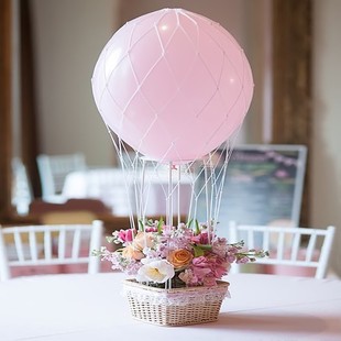 结婚婚礼现场气球放飞网雨网下落网掉落网兜公司开业情人节装饰