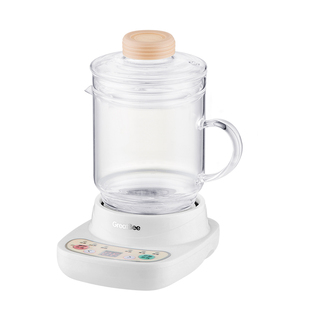 电热杯子养生烧水煮汤电炖锅便携式分体底座宿舍电煮玻璃壶热牛奶