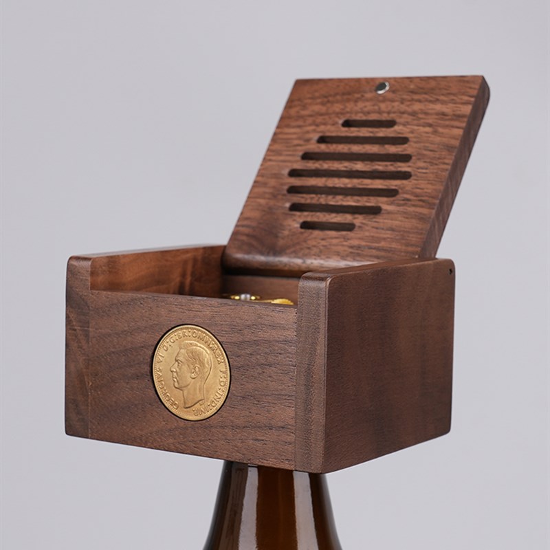 汐仕索音乐盒机械八音盒机芯木制天空之城女孩女生情人节生日礼物