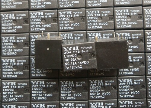 YYH原装小型功率继电器YYH-T78-S-H-L-12VDC 4脚 通用CMA51H-S!