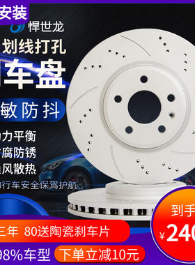 适用吉利新帝豪RS GL GS EC7RV EC8GX7GX8金刚远景博瑞博越刹车盘