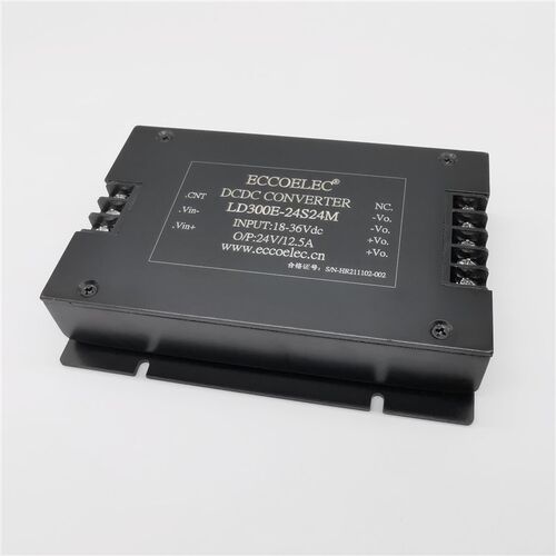 300W DCDC隔离稳压电源模块24V/48V/110V转单路12V/15V/24V/28V