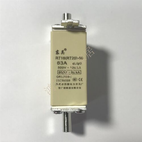 苏州苏燎电力开关厂(東吴)熔芯熔断器RT16(RT20)NT00:63A~100A