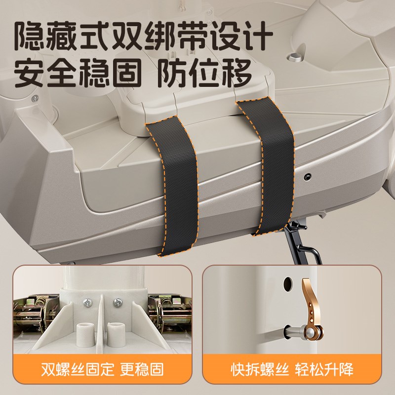 电动车儿童座椅前置宝宝坐椅摩托车婴儿安全凳子带娃神器雅迪