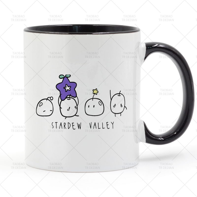 Junimo Stardew Valley 星露谷物语/像素谷 马克杯 陶瓷喝水杯子