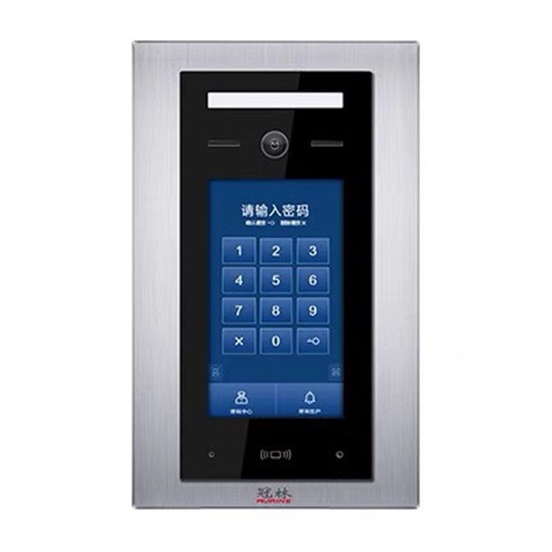 冠林别墅门禁机GL8-R8M/GL8-M8S/GL8-R6/ML8-R7人脸识别密码刷卡