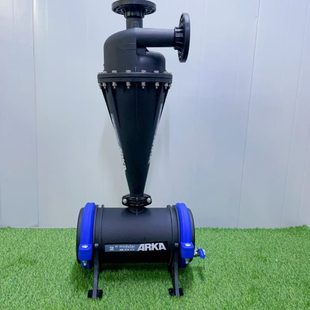 法兰接口农田果树大棚灌溉 ARKA塑料2寸 3寸 4寸砂石离心式 过滤器