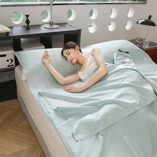 酒店隔脏睡袋60支纯棉出差旅行床单便捷式被套旅睡宝全棉防脏睡袋