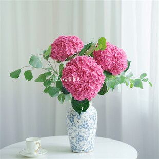 【云花甄选】蜜糖粉重瓣绣球花花期长鲜切花花瓶水养云南直发空运