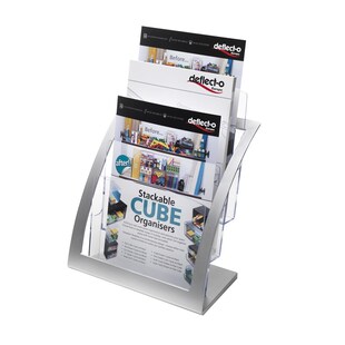 桌面展示架a4宣传架单页架u 亚克力资料架 宣传单架彩页展示架目