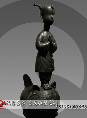 民俗雕塑铸铜材质城市景观园林室内摆放雕塑小品雕塑小摆件雕塑