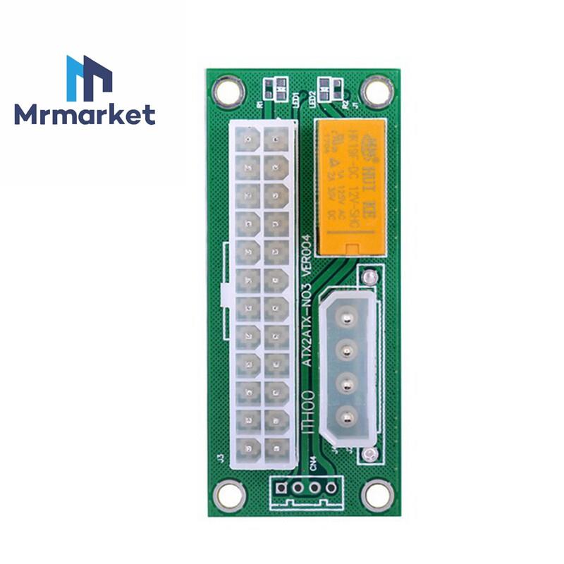 24PIN电源 双电源同步线 add2psu 双启卡 SATA/大4P接口