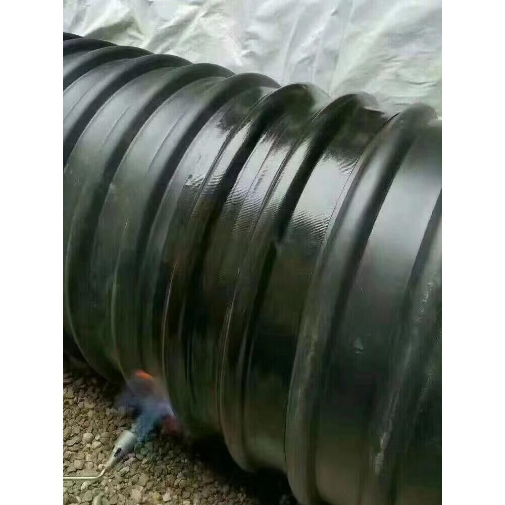 钢带缠绕管热缩套双壁波纹管热收缩套检查井热缩带收缩好防水密封