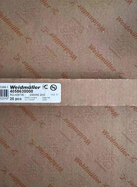 RCL424730 魏德米勒继电器 原装正品 现货Weidmuller 4058630000