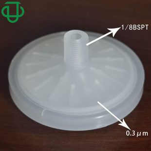 8BSPT外牙PP滤膜0.3μm粉尘空气水微孔大型过滤器 集优1