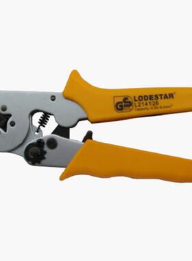 乐达欧式端管型端子压线钳四边形六边形端子钳 L214126/L214136