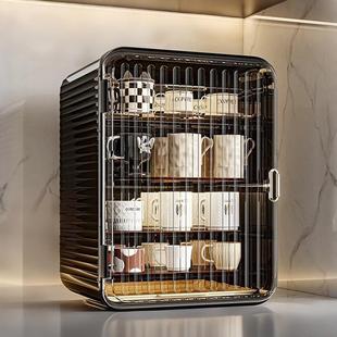 杯架高级感轻奢高颜值水杯架防尘沥水架放杯子茶杯咖啡杯收纳神器