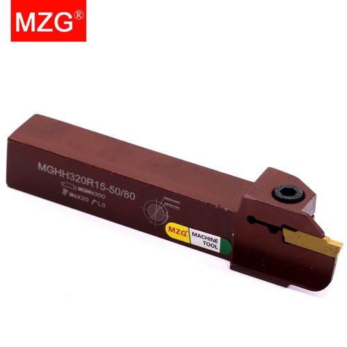 MZG数控车床挖端面切槽刀杆MGHH320R 425R装双头MGMN刀片3 4 mm宽