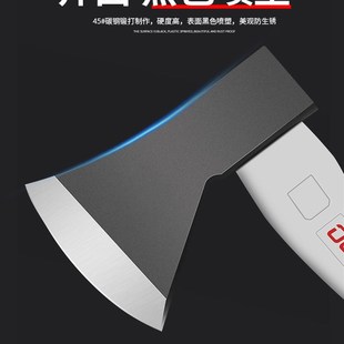 户外斧头劈柴板斧子伐木工专用小砍柴刀爷开山高硬度大号虎头农村