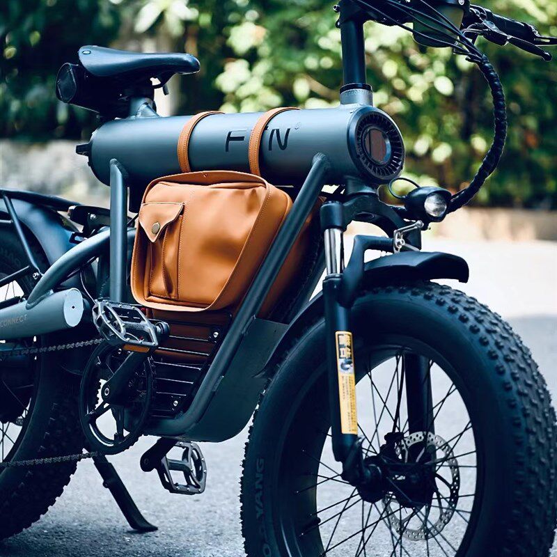 周蜀黍FTN电动车自行车中置电池坐垫包复古改装配件新款防水防晒,电动车/配件/交通工具,电动车挂包,淘宝优惠券,粉丝福利购,淘宝优惠卷