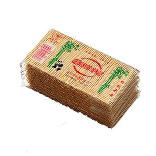 苗竹牙签头层竹青竹皮制作分量足双头尖特级特硬超硬1包约2500支