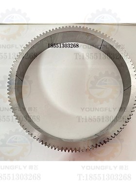 昆明机床厂TM6113镗床平旋盘105/126齿双联齿圈 21齿内花键齿轮