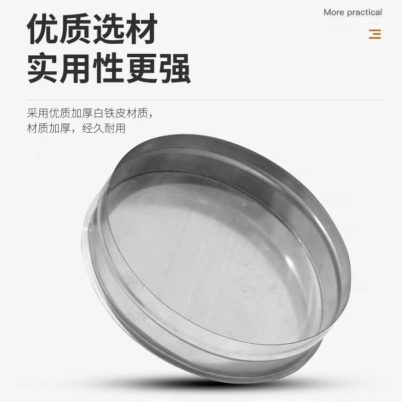 镀锌风管堵头配件口共板风管加工白铁皮三通弯头厂家生产量大从优