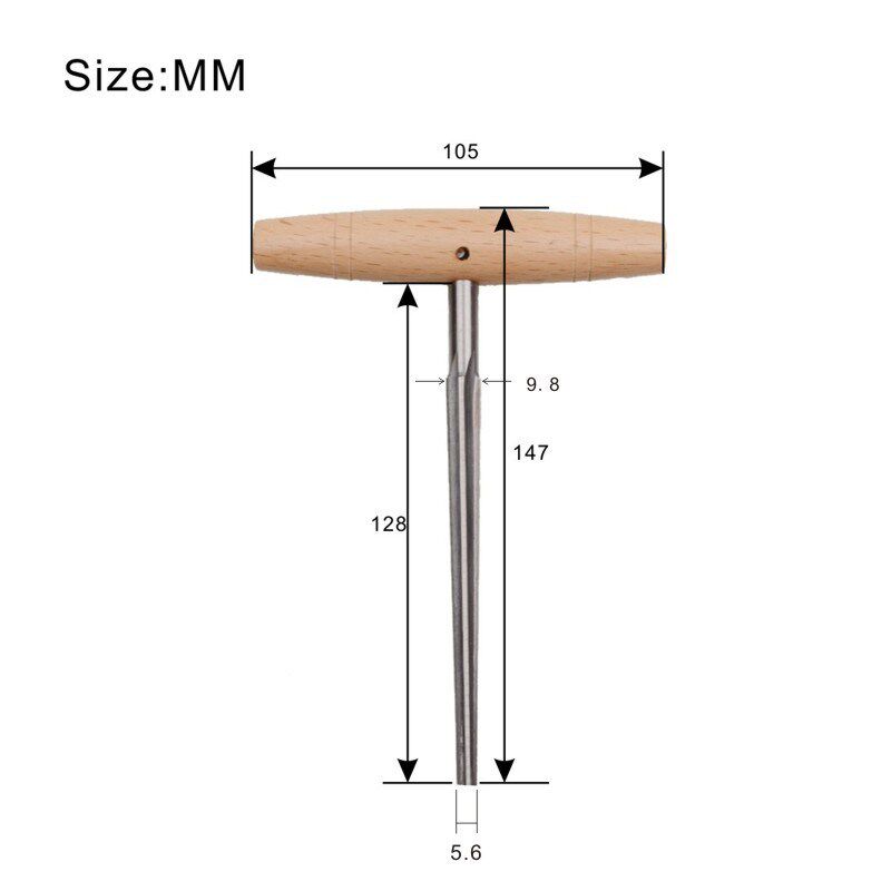 小提琴中提琴弦轴刀 提琴弦轴孔维修工具 提琴弦轴铰刀 1:26锥度